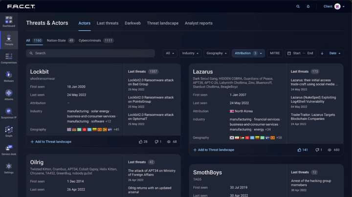 Атрибуция злоумышленников