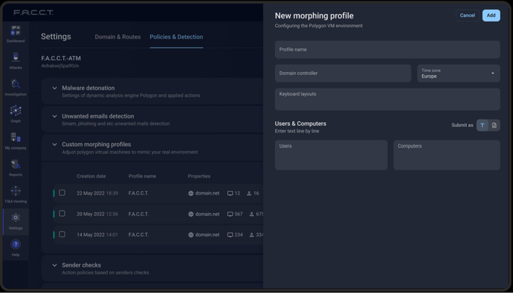 Противодействие обходу обнаружения